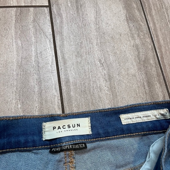 Pacsun Women’s Power Super Stretch High Rise Distressed Skinny Size 25 S - Picture 2 of 5